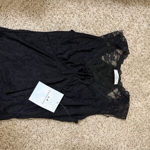 Flora Nikrooz Black Lace Chemise